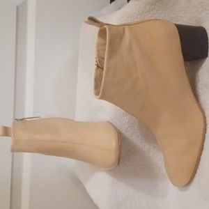 Everlane The Day Boot Size 9.5 Italian Leather Ecru